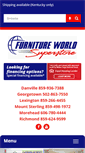 Mobile Screenshot of furnitureworldsuperstore.net